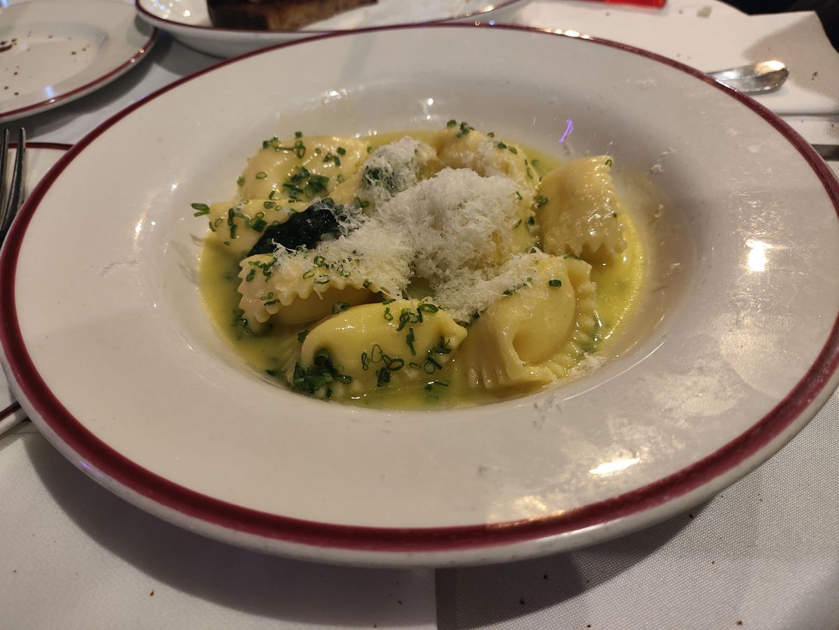 Ravioli with Parmesan and Herbs